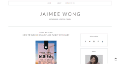 Desktop Screenshot of jaimeewong.com